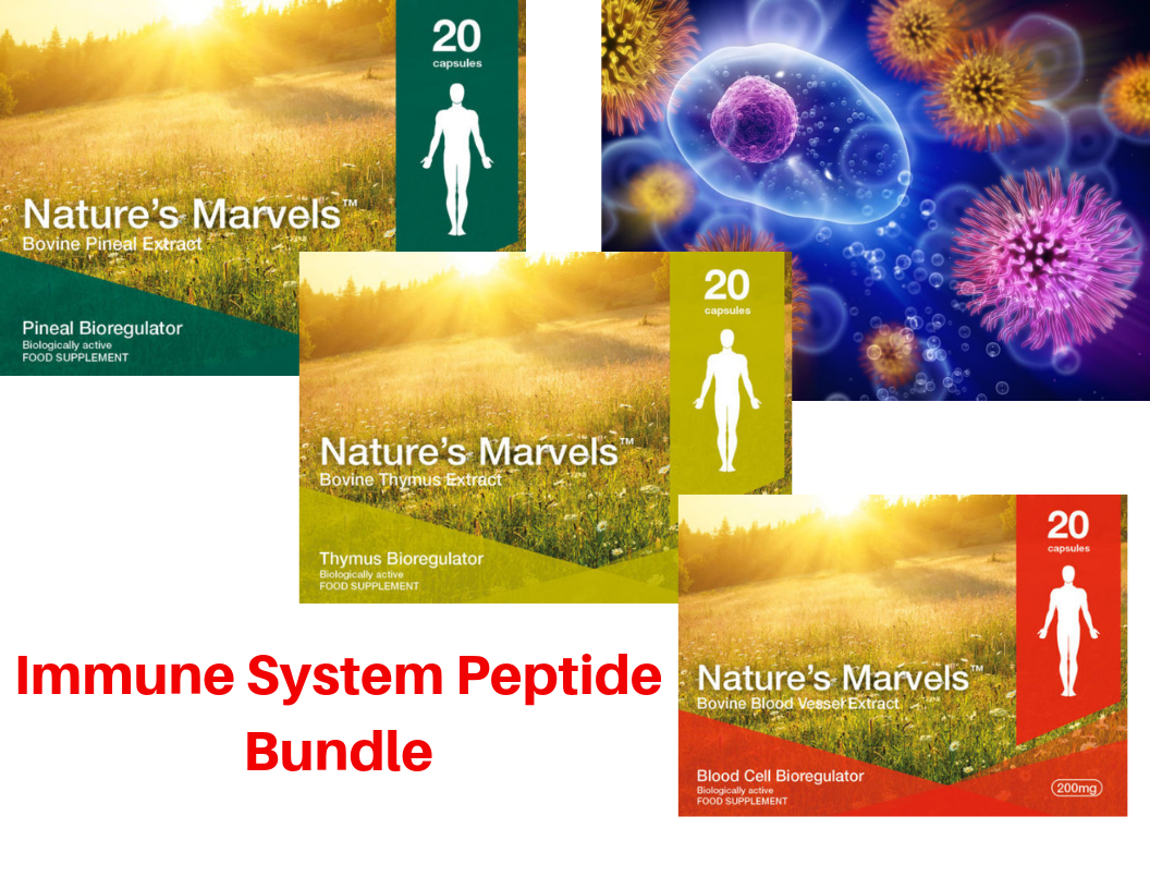 Immune System Peptide Bundle - A-8 Endoluten A-6 Vladonix® A-3 Ventfort
