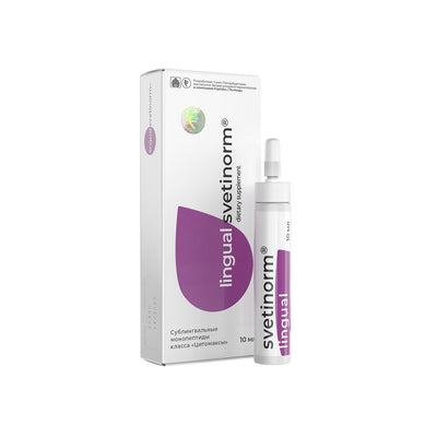 A-7 Svetinorm lingual - natural sublingual liver peptide complex