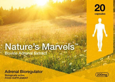 Nature’s Marvels – Adrenal Gland Peptide Bioregulator with Glandokort 20 Caps