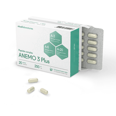 Anemo 3 Plus - Endurance & Immune System Peptide Complex