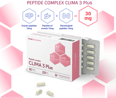 Clima 3 Plus - Women Health Peptide Complex