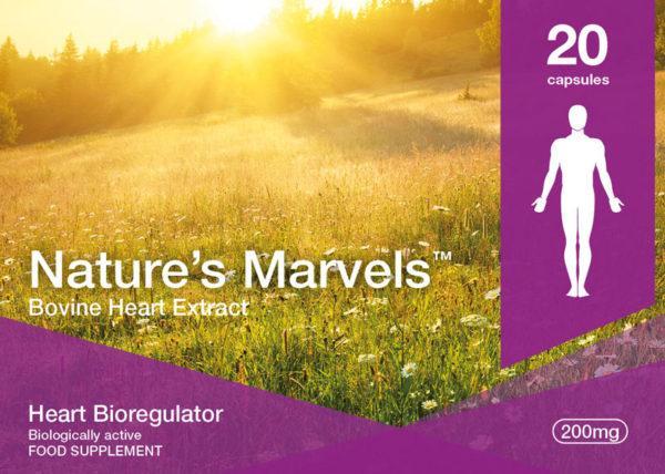 Nature’s Marvels – Heart Bioregulator with Chelohart - 20 Caps