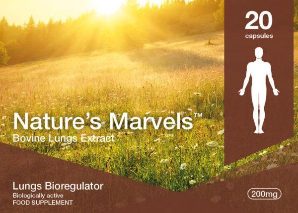 Nature’s Marvels – Lungs Bioregulator with Taxorest 20 Caps
