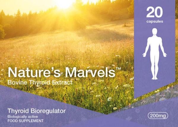 Nature’s Marvels – Thyroid Peptide Bioregulator with Thyreogen 20 Caps