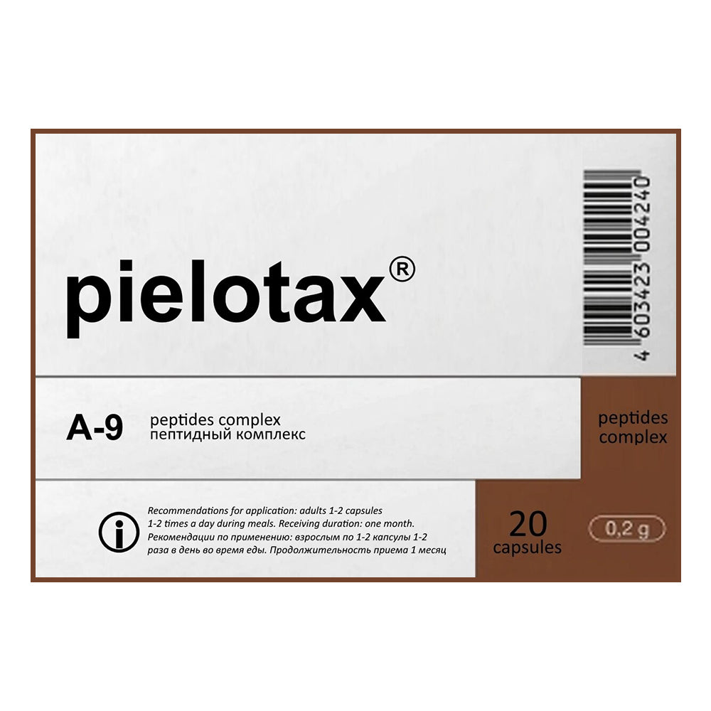 A-9 Kidney Peptide Bioregulator (Pielotax®) 20 Capsules