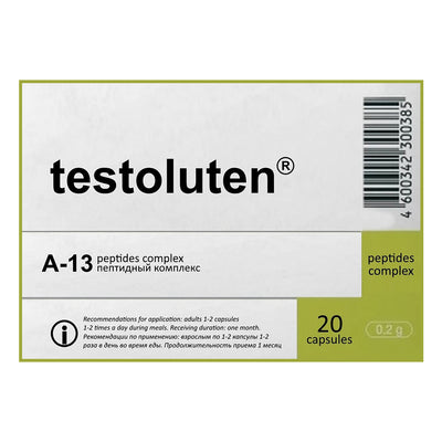 A-13 Testes Peptide Bioregulator (Testoluten®) 20 Capsules