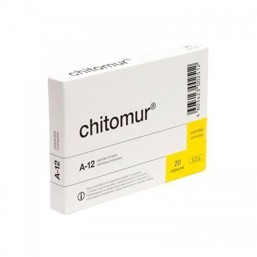 A-12 Bladder Peptide Bioregulator (Chitomur®) 20 Capsules